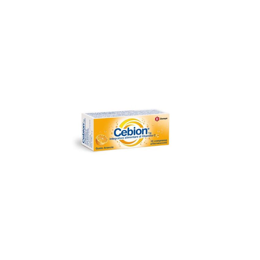 Cebion Vitamina C Effervescente all'Arancia - 10 Compresse