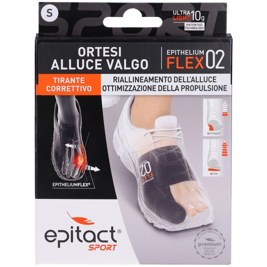 Epitact Sport Ortesi per Alluce Valgo - Taglia S