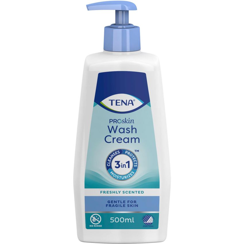 Tena Wash Cream 500ml - Crema Detergente Idratante