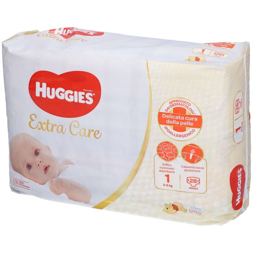 Huggies Bebe' Base 1 - Confezione da 28 Pezzi