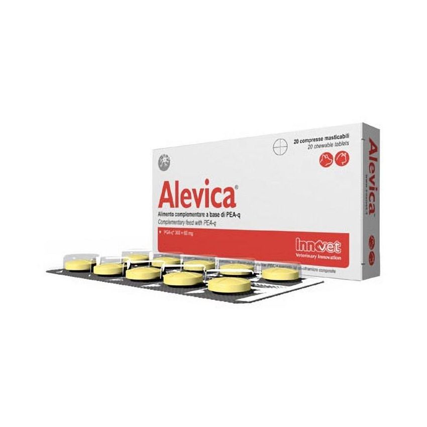 Alevica - Compresse Masticabili per la Salute Digestiva, 20 Pezzi