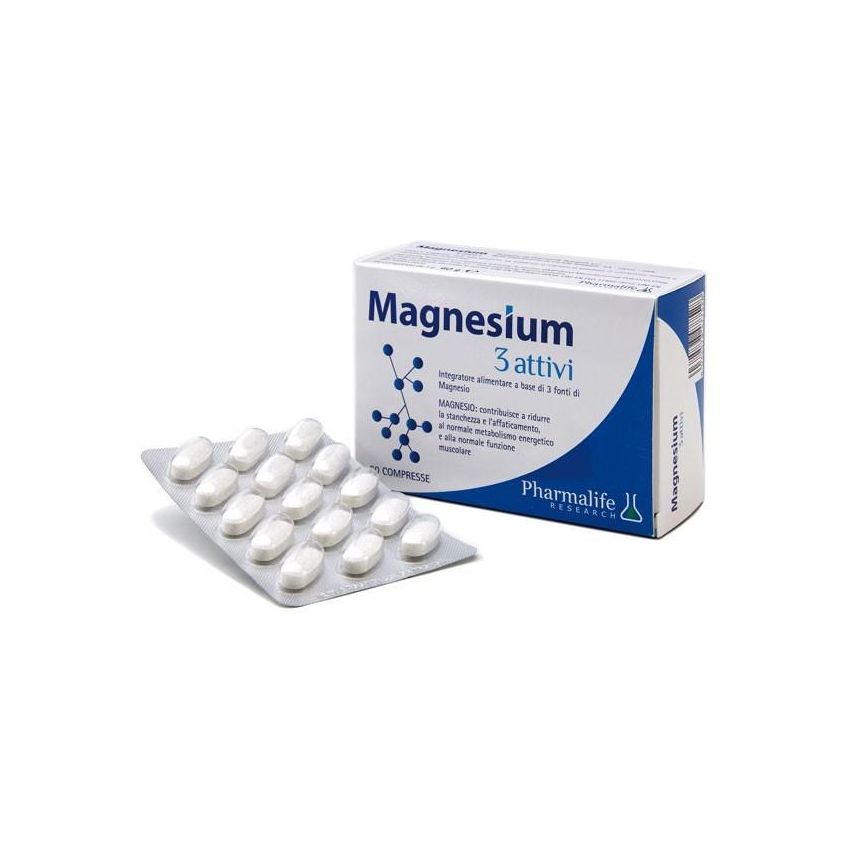 Pharmalife Magnesium Triple Active Formula - 60 Compresse
