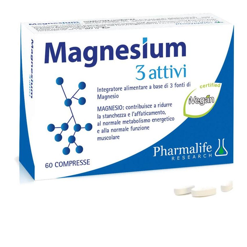 Pharmalife Magnesium Triple Active Formula - 60 Compresse