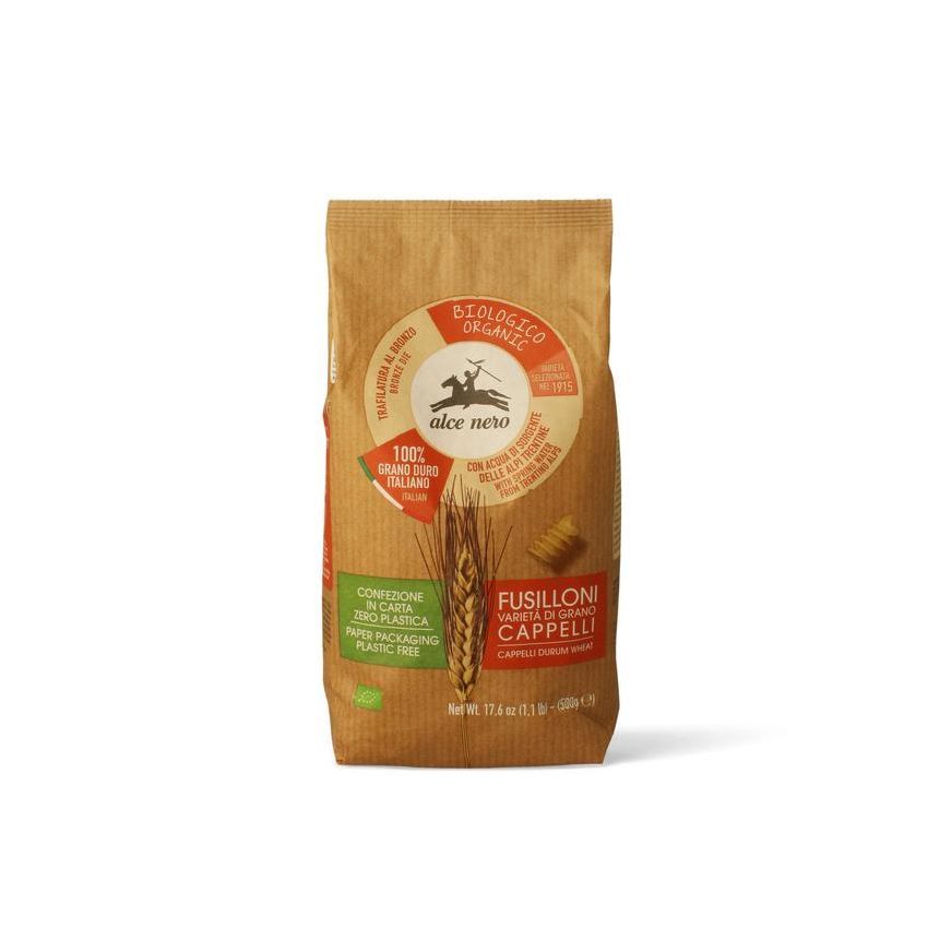 Alce Nero Fusilloni di Grano Duro Biologico - 500g