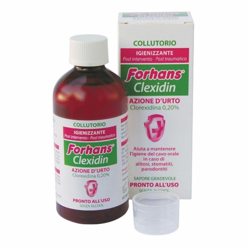 Forhans Clexidin 0,20 Collutorio Senza Alcool - 200ml