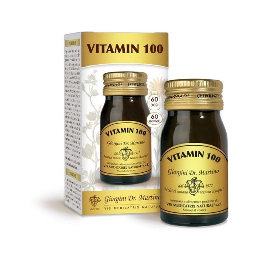 Pastiglie di Vitamina 100 - Confezione da 60 Pezzi