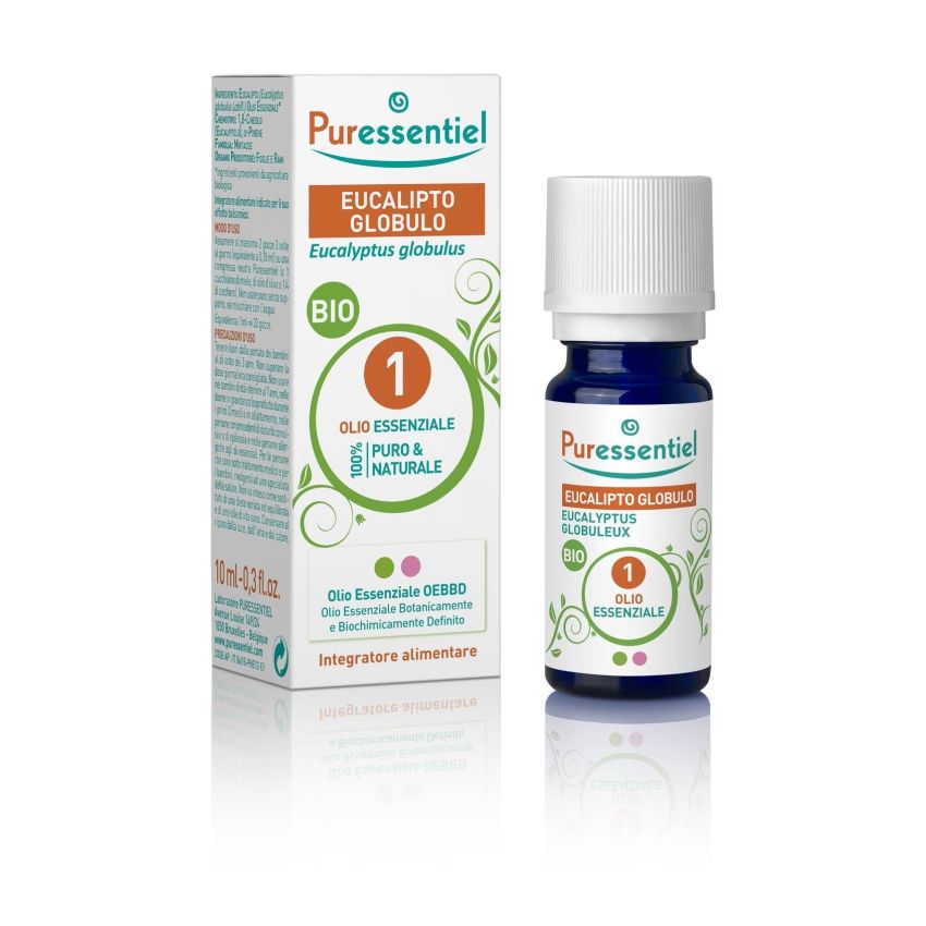 Olio Essenziale di Eucalipto Globulo Biologico Puressentiel - 10ml