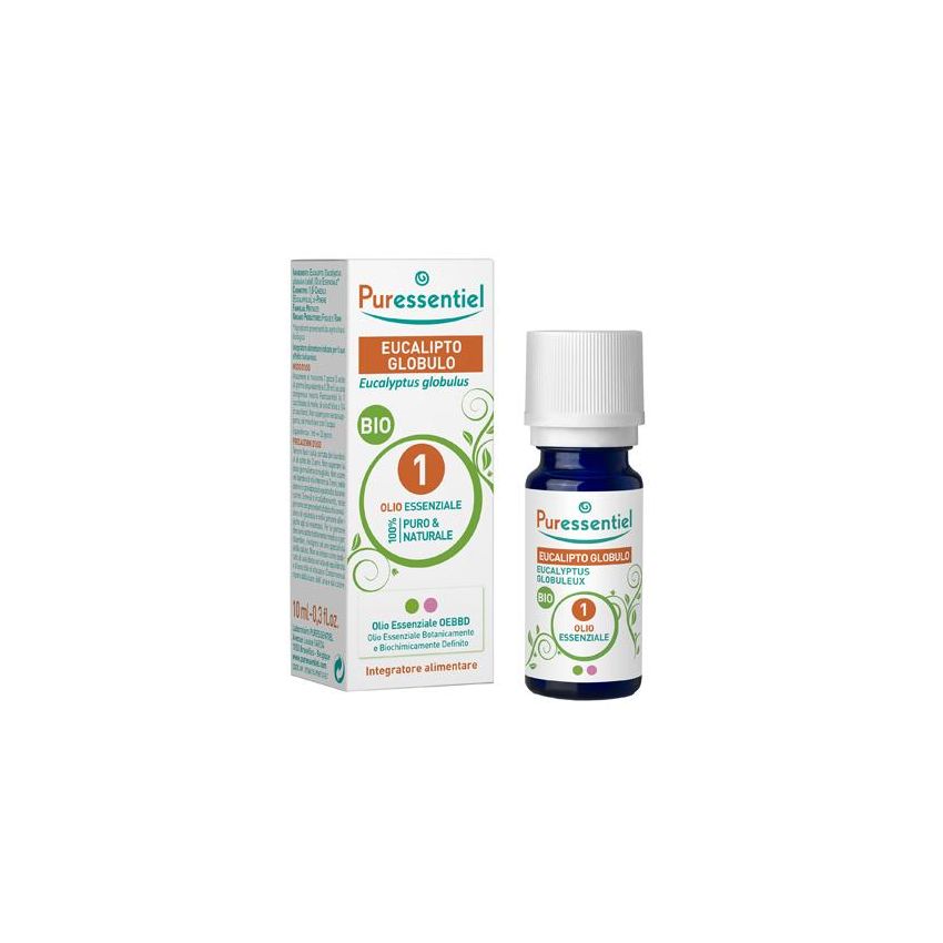 Olio Essenziale di Eucalipto Globulo Biologico Puressentiel - 10ml
