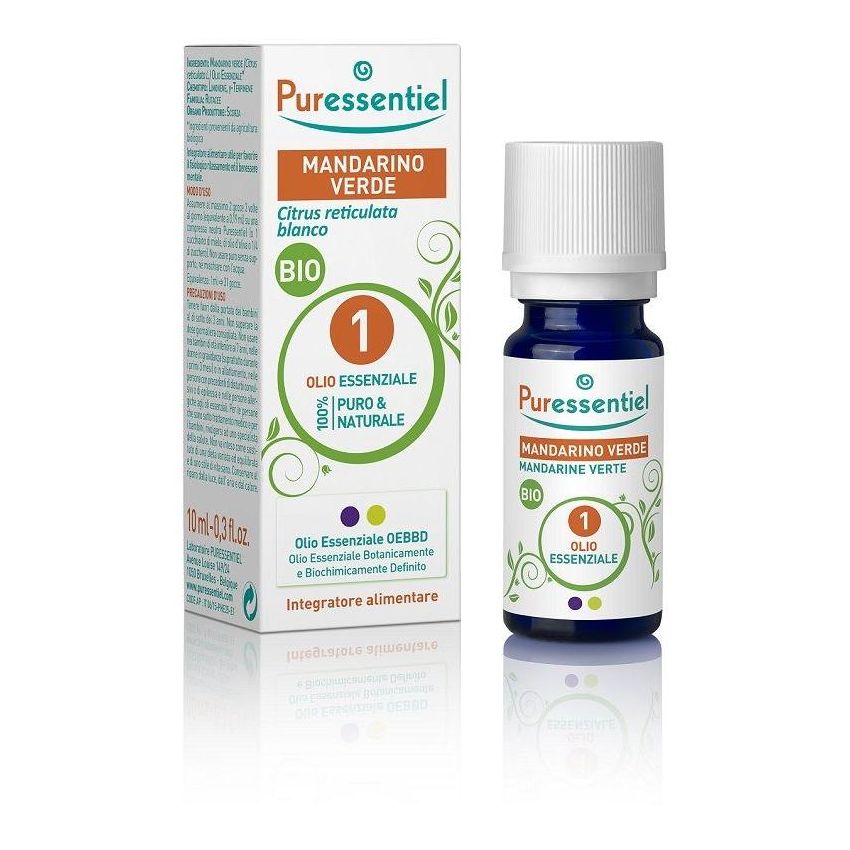 Olio Essenziale di Mandarino Verde Biologico Puressentiel - 10ml
