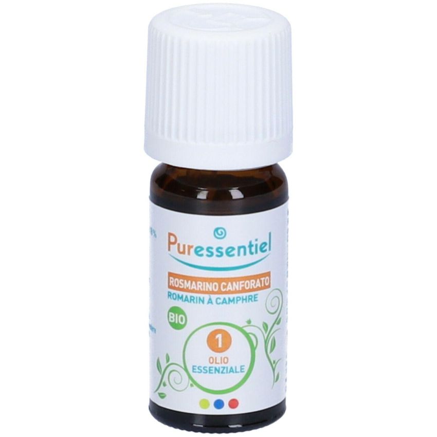Olio Essenziale Biologico di Rosmarino e Canfora 10ml