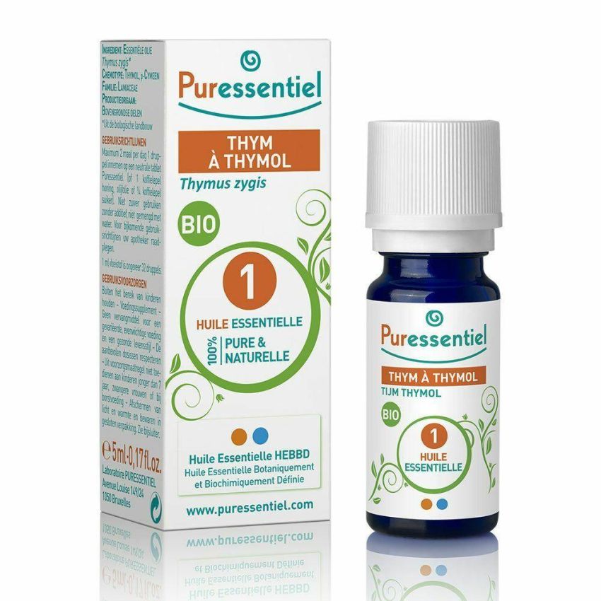 Olio Essenziale Biologico di Timo Timolo 10ml