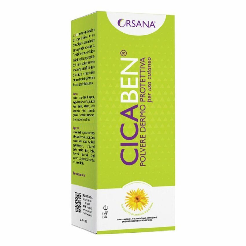 Cicaben Polvere Protettiva Dermo-Cura 50g