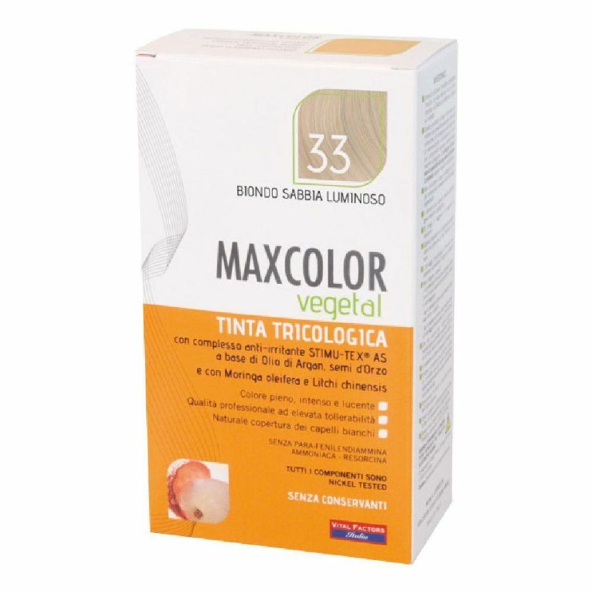 BIO SAB LU MAX COLOR VEGETAL33 - Tinta Vegetale Biologica