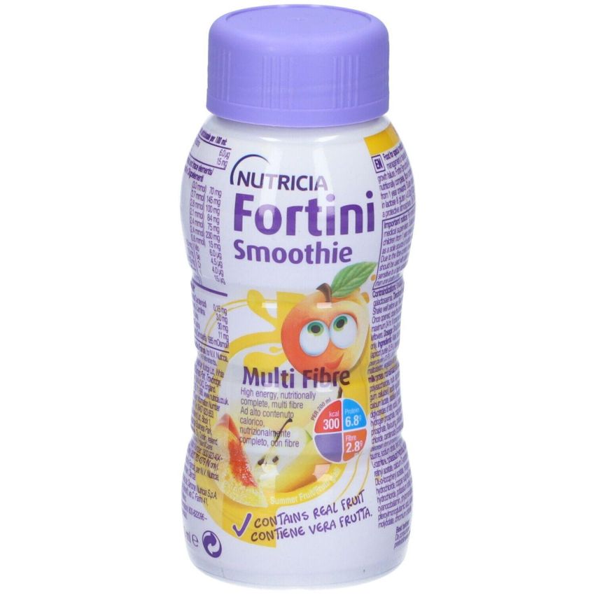 Smoothie Multifibre Fortini con Frutti Gialli - 200ml
