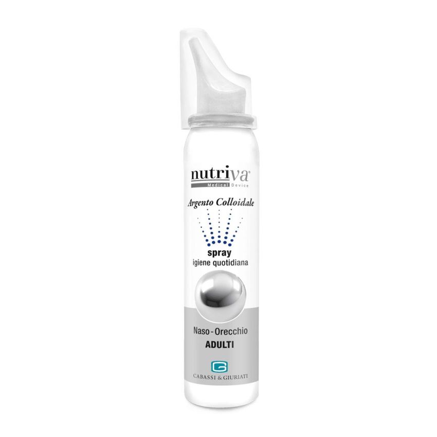 Nutriva Spray Nasale e Auricolare in Argento Colloidale 100ml