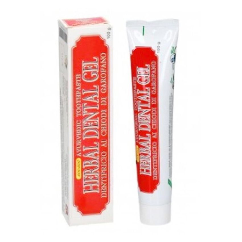 Dentifricio Ayurvedico Naturale al Chiodo di Garofano - Gel Dentale Erboristico 100g