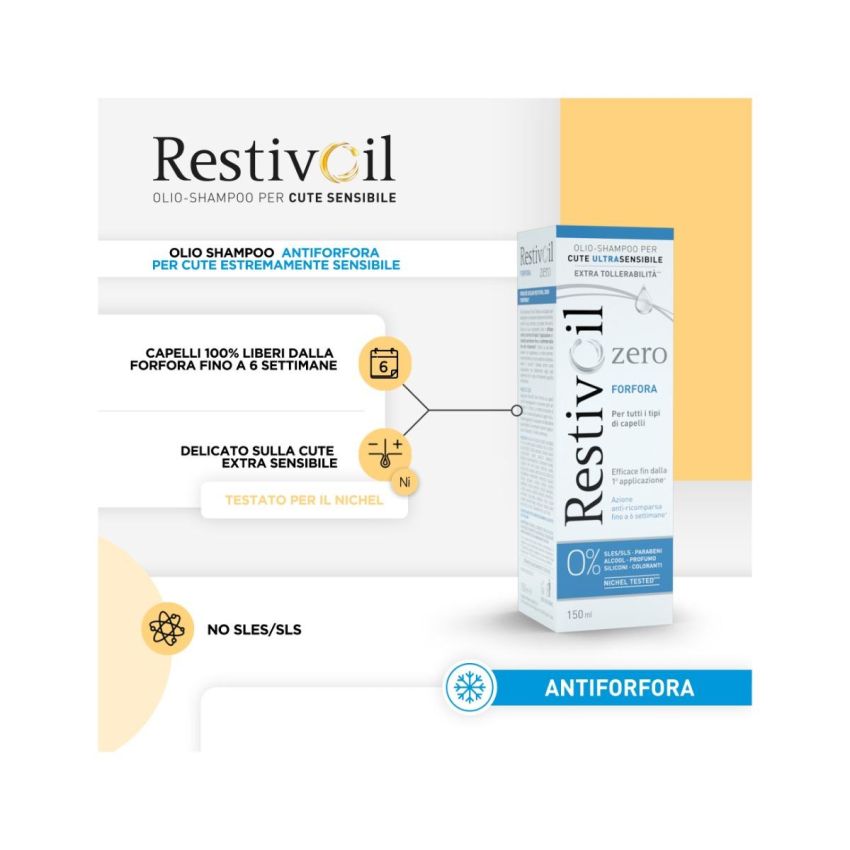Restivoil Zero Shampoo Antiforfora 150ml