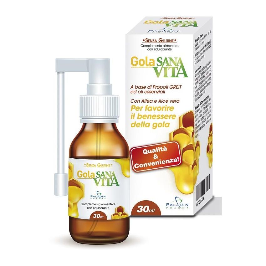 Sanavita Spray per la Gola da 30 ml