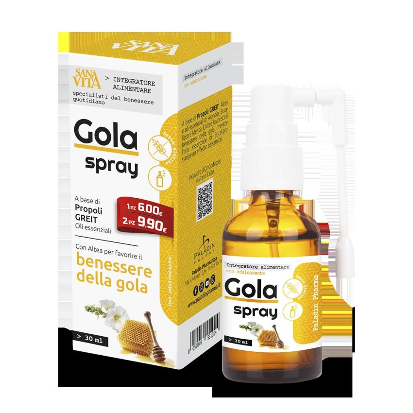 Sanavita Spray per la Gola da 30 ml