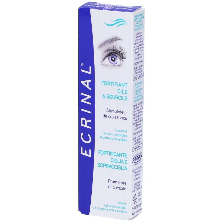 Ecrinal Rinforzante Gel per Ciglia, 9ml