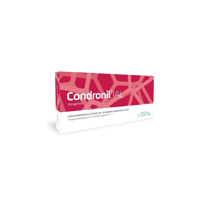 Siringa Intra-Articolare Condronil Ial con Acido Ialuronico al 16% - 2ml