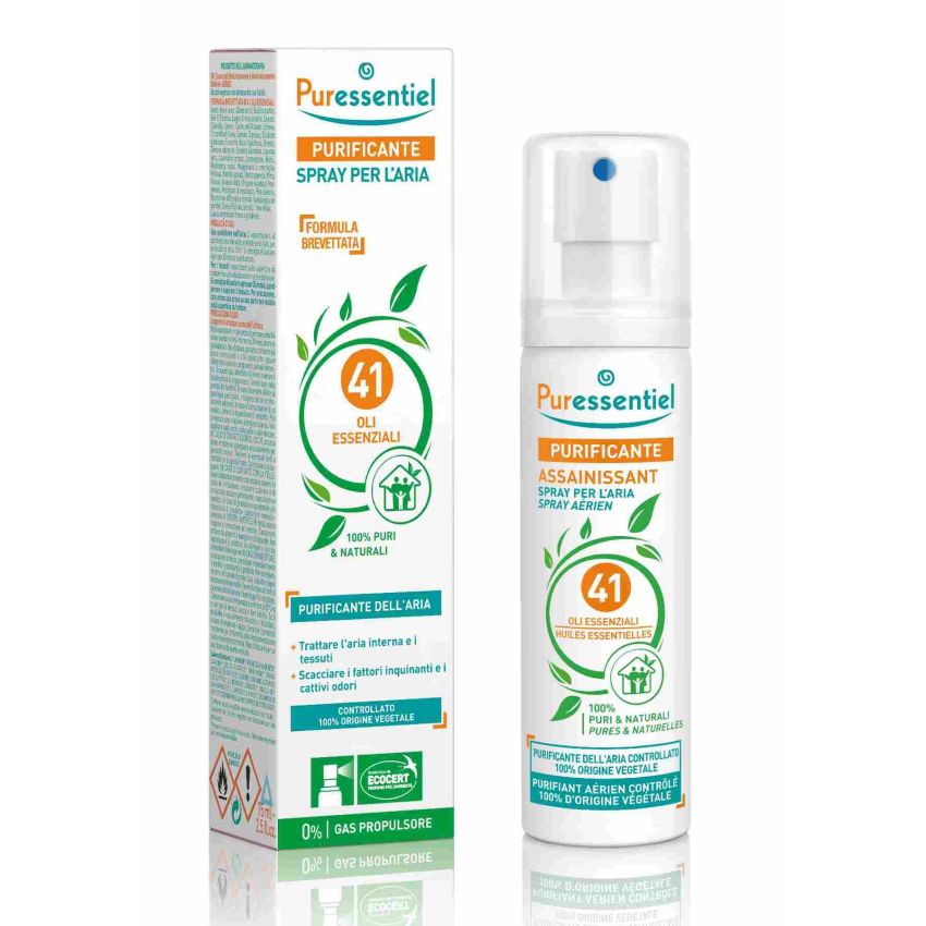 Puressentiel Spray Purificante con 41 Oli Essenziali - 75ml