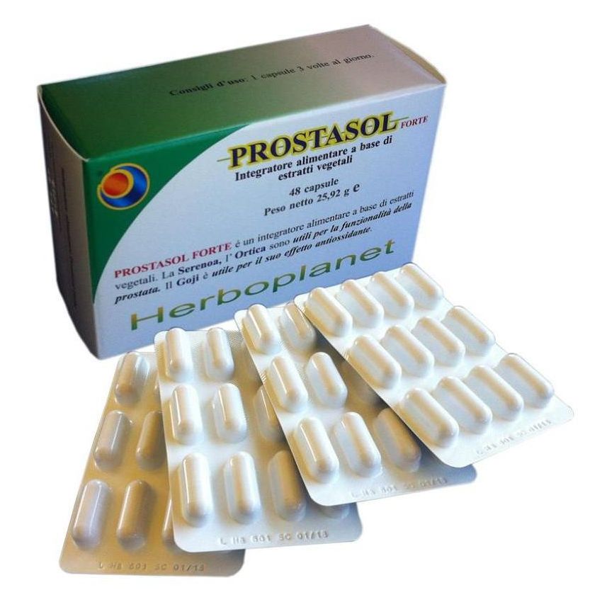 Forte Prostasol - 48 Capsule per la Salute della Prostata