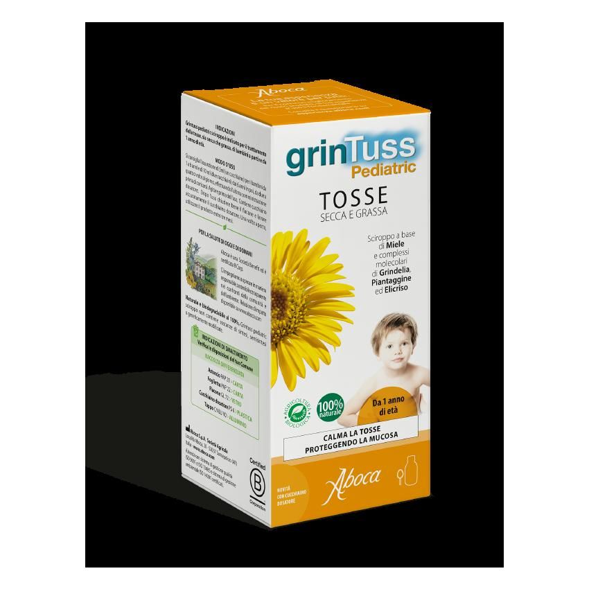 Aboca Grintuss Pediatrico: Sciroppo per la Tosse 180g