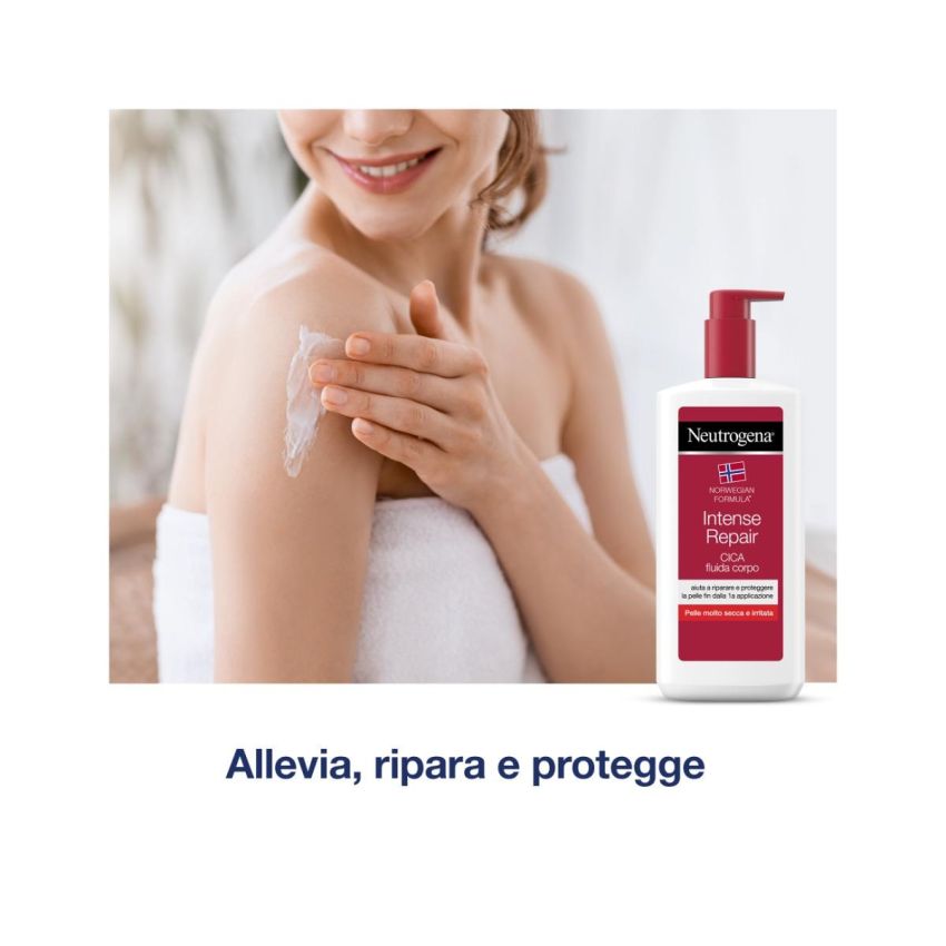 Neutrogena Intense Repair Lozione Corpo Idratante Intensa 400ml