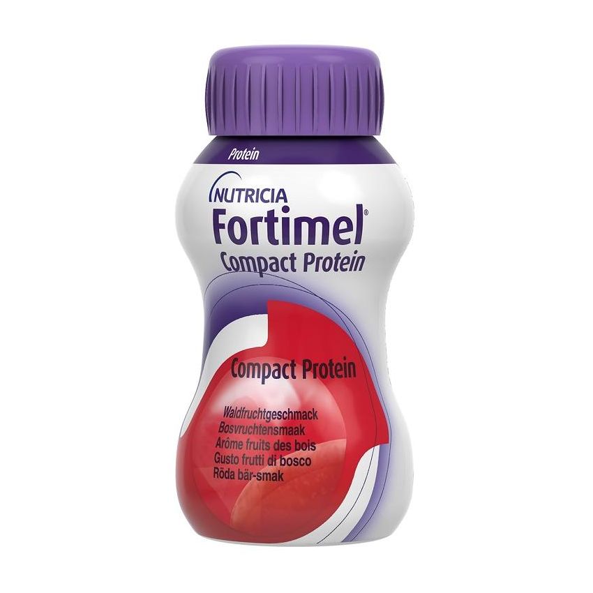 Fortimel Compact Protein - Gusto Frutti di Bosco - Multipack 4x125ml