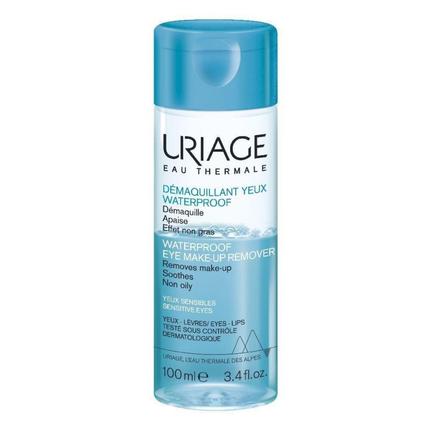 Uriage Struccante Waterproof per Occhi, 100ml