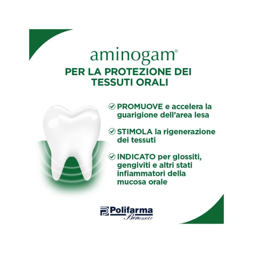 Aminogam Collutorio 200ml per la Salute Orale