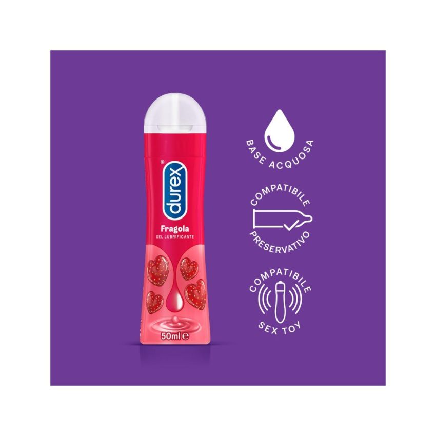 Durex Premium Gel Aromatizzato Fragola