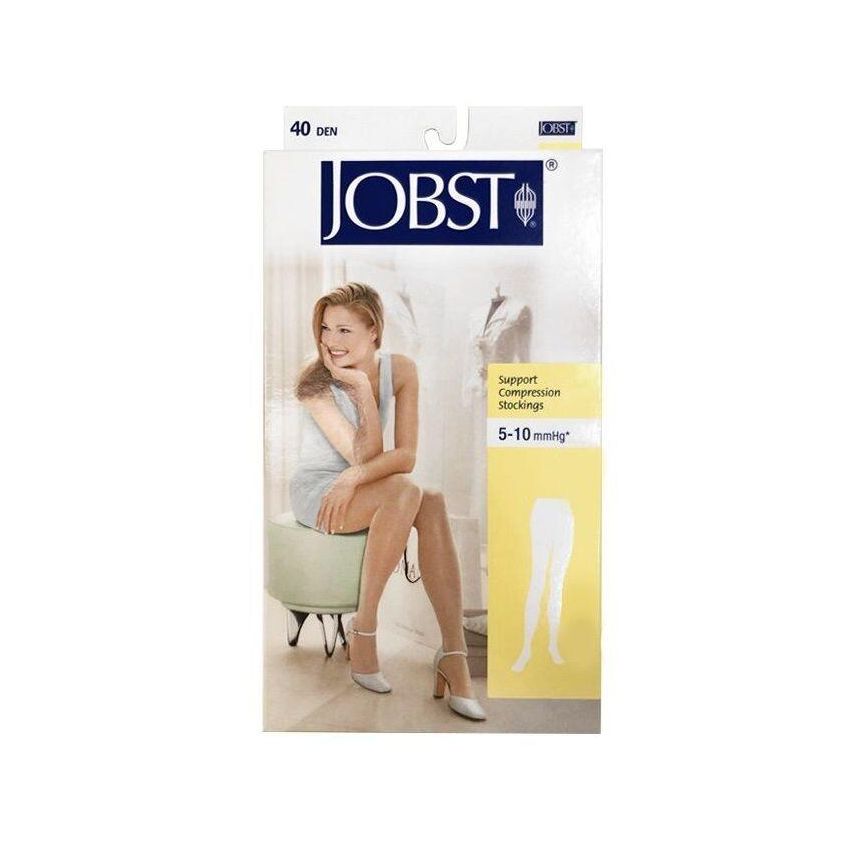 Collant Nero Ultra Sheer Jobst, Supporto 5-10mmHg, 40 Denier, Taglia 4