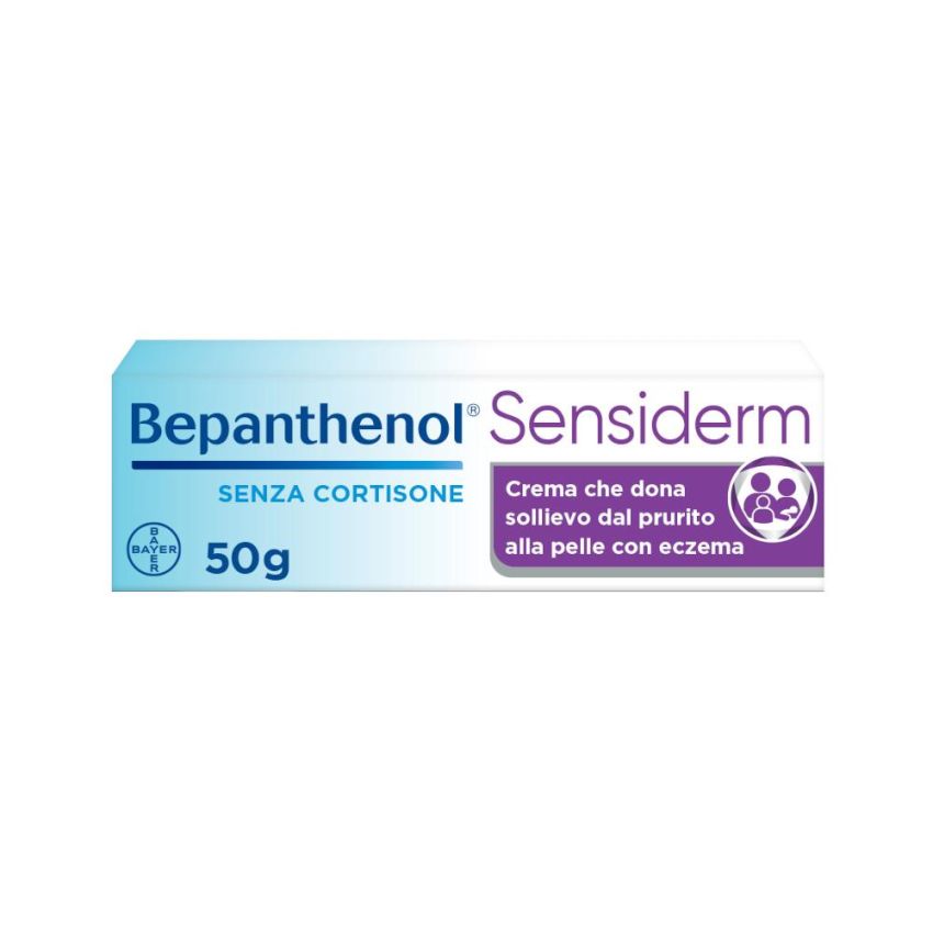 Bepanthenol Sensiderm Crema Idratante e Lenitiva 50g