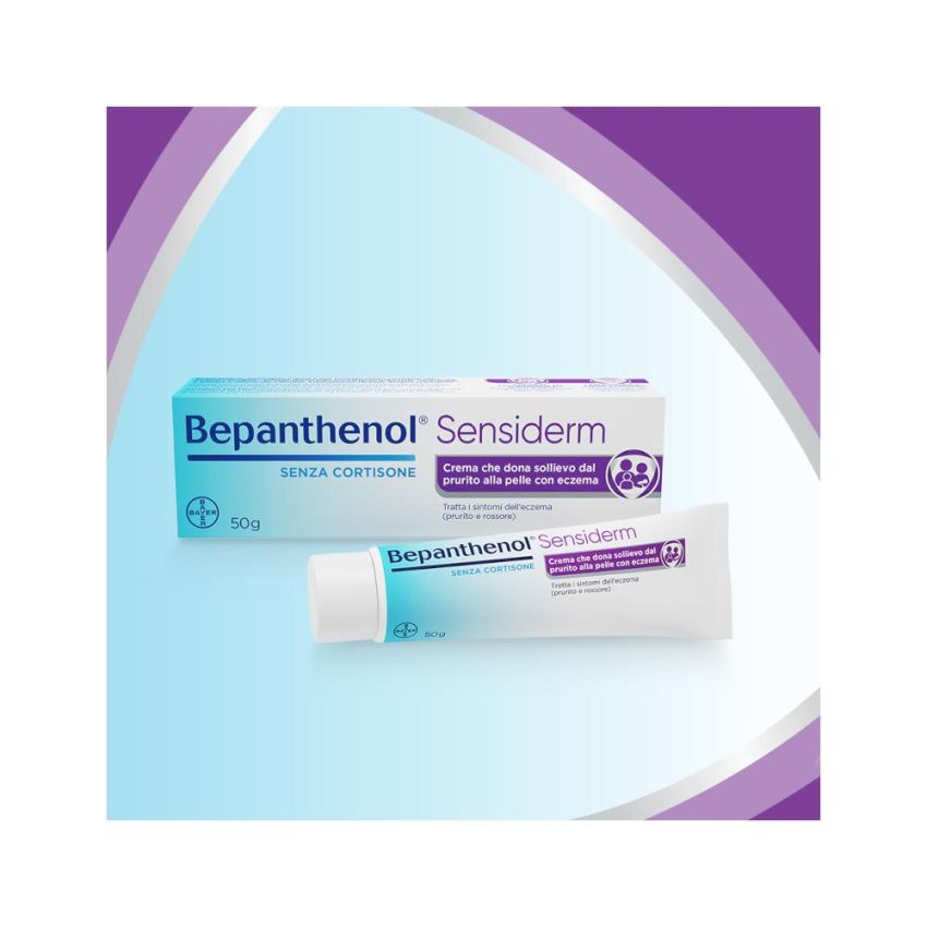 Bepanthenol Sensiderm Crema Idratante e Lenitiva 50g