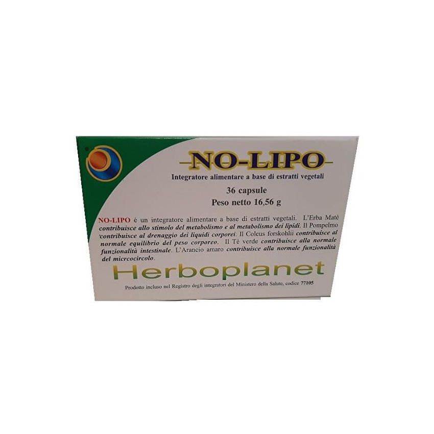 No Lipo 36 - Capsule Bruciagrassi da 16,56g, Pacco da 36