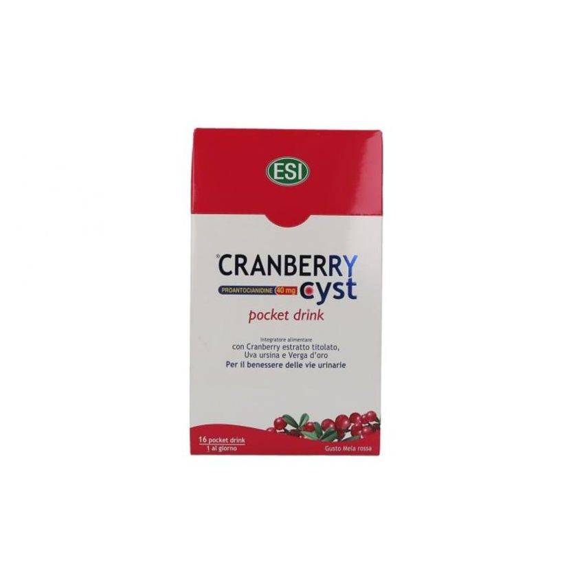 Cranberry Cyst Support Drink - 16 Pacchetti