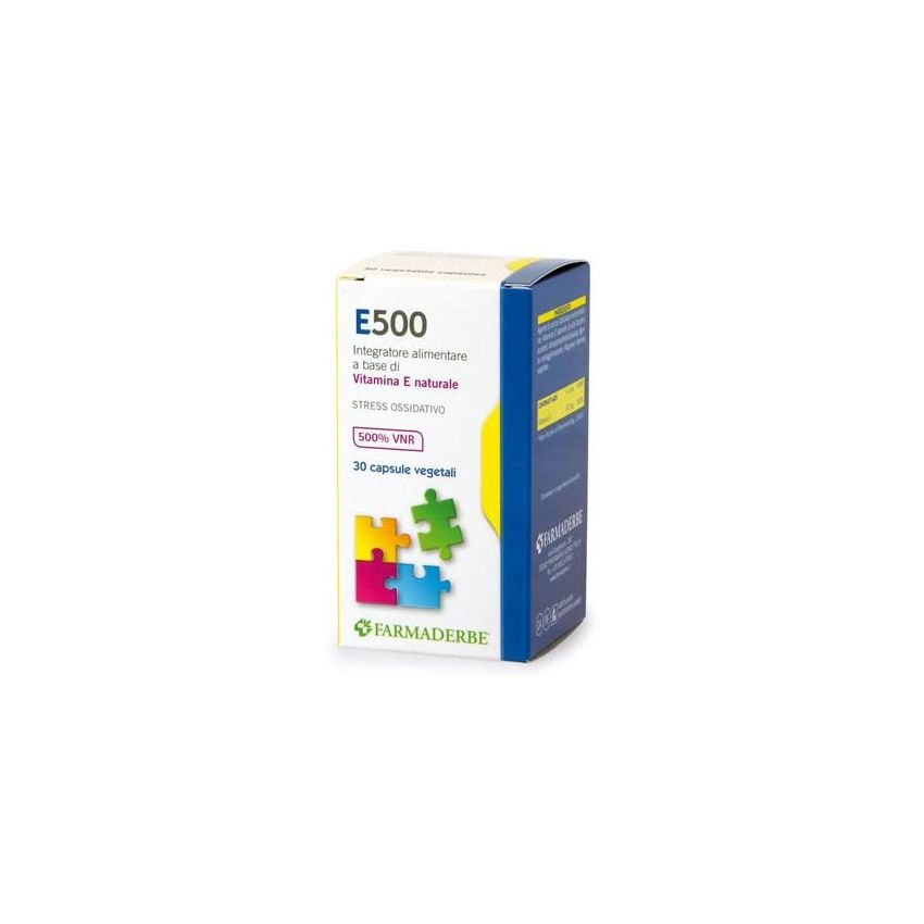 Vitamina E 500mg - Confezione da 30 Capsule