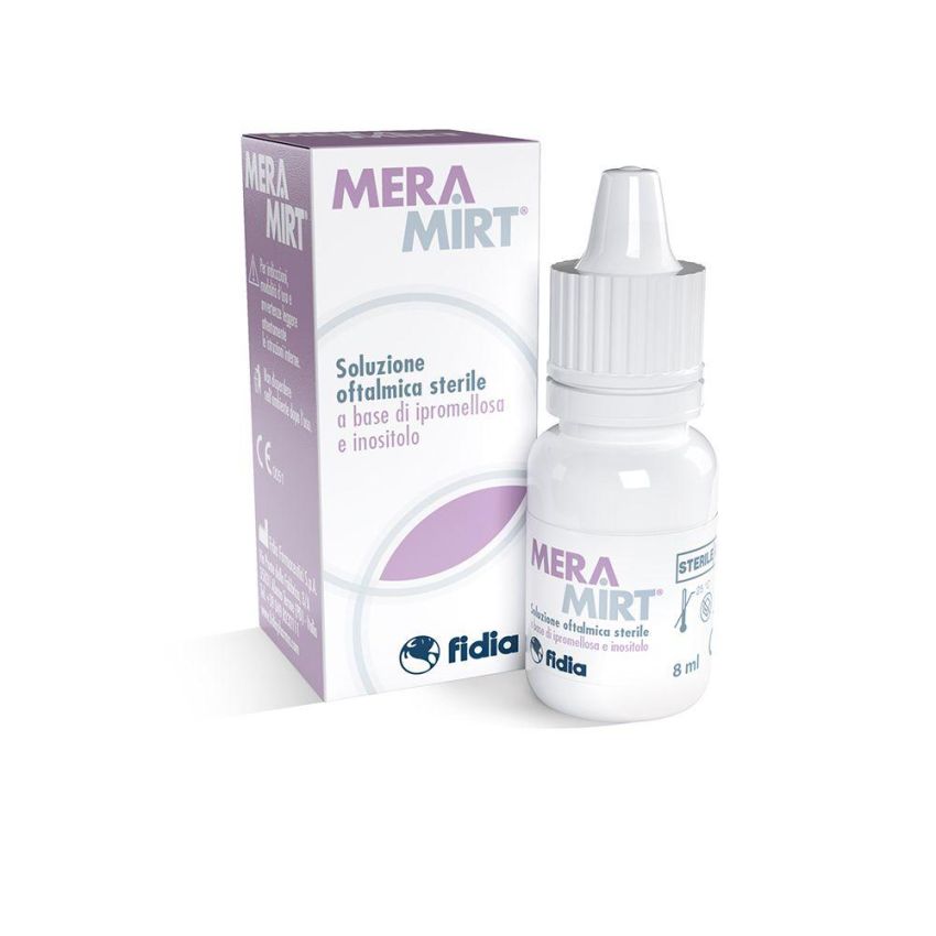 Soluzione Oftalmica Meramirt da 8ml per Cura degli Occhi