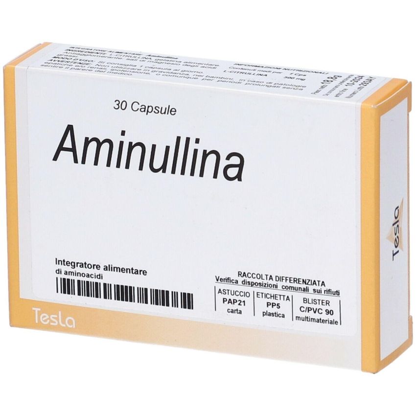 Aminullina - Integratore Alimentare, 30 Capsule