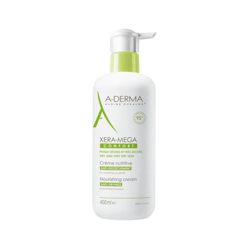 A-Derma Xera-Mega Confort Crema Nutritiva Idratante 400ml