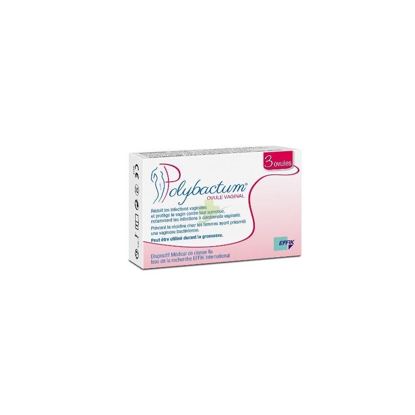 Polybactum Vaginali Ovuli - Pacchetto da 3 Pezzi