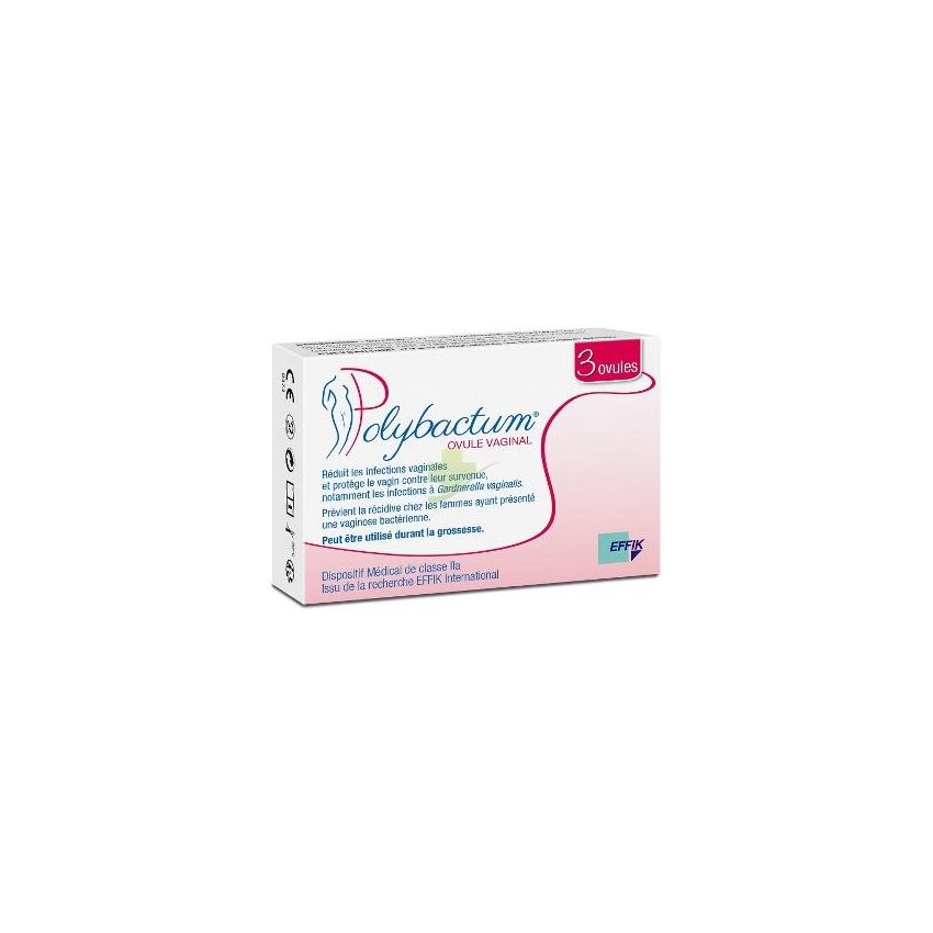 Polybactum Vaginali Ovuli - Pacchetto da 3 Pezzi