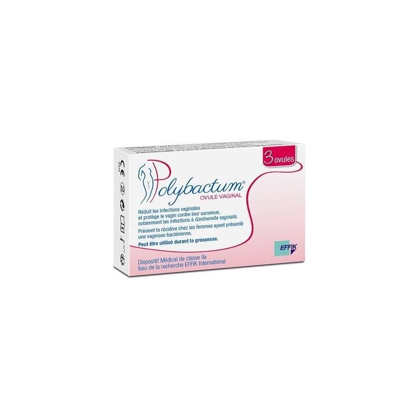 Polybactum Vaginali Ovuli - Pacchetto da 3 Pezzi