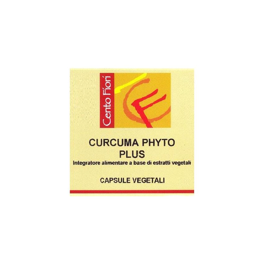 Curcuma Phyto Plus: 100 Capsule Vegetali