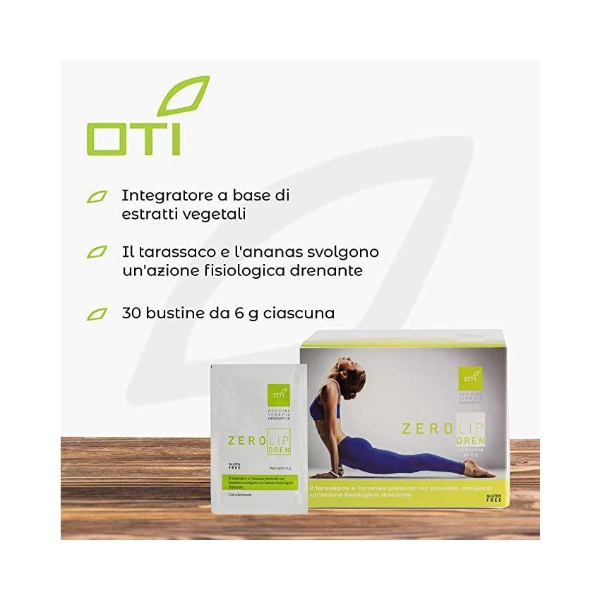 Zerolip Dren Arancio - integratore drenante - 30 Buste