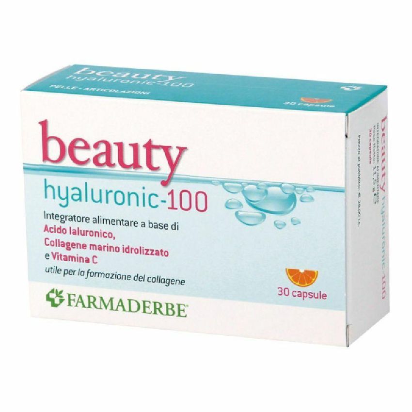 Hyaluronic Acid 300mg Beauty Capsules - Pack of 30
