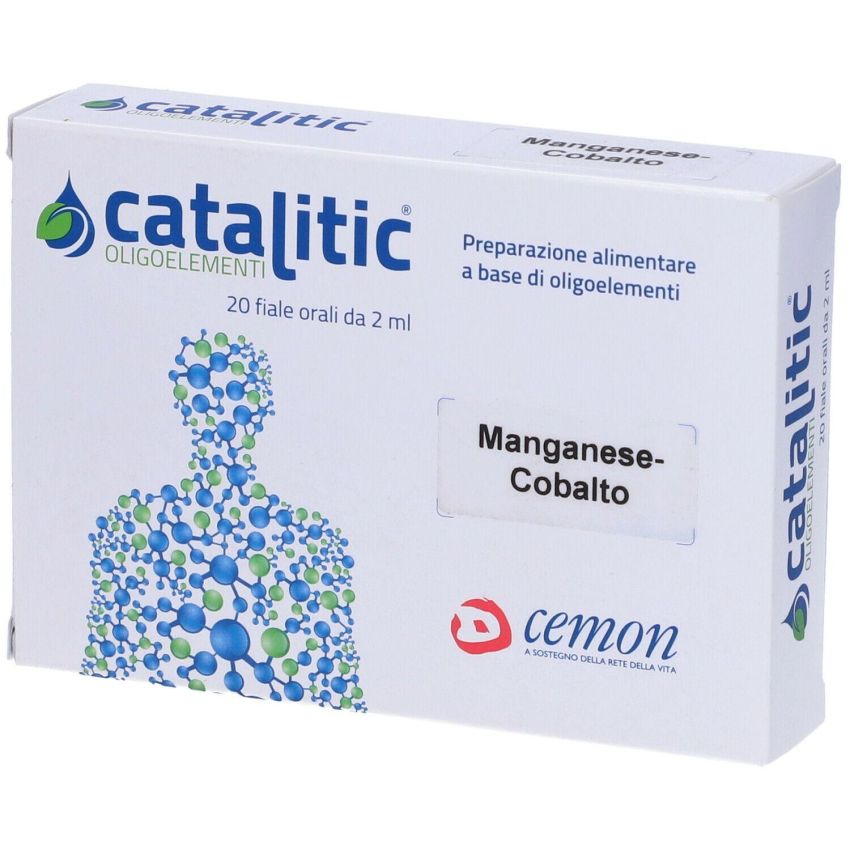 Cemon Catalitic Manganese-Cobalto Oligoelementi - 20 Fiale