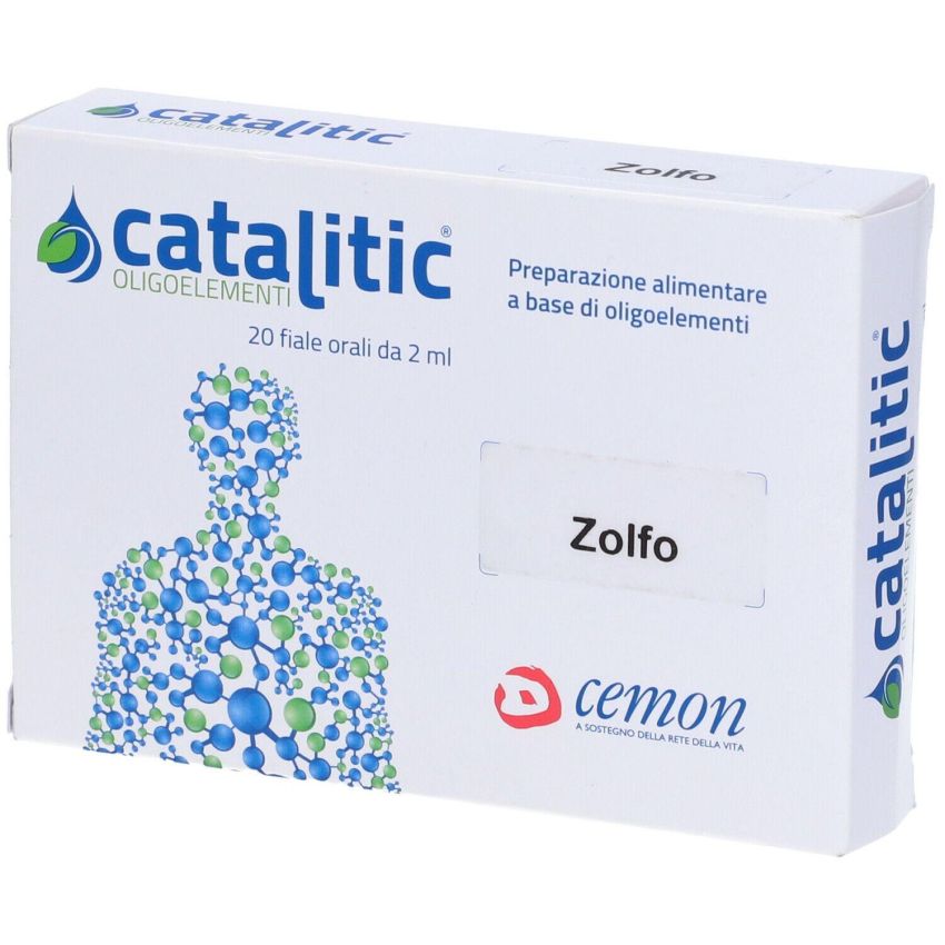 Cemon Catalytic Oligoelements Sulfur S20 - Pacco da 20 Fiale